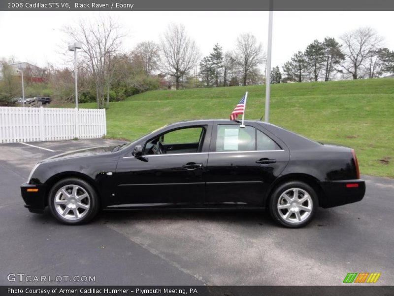 Black Raven / Ebony 2006 Cadillac STS V6
