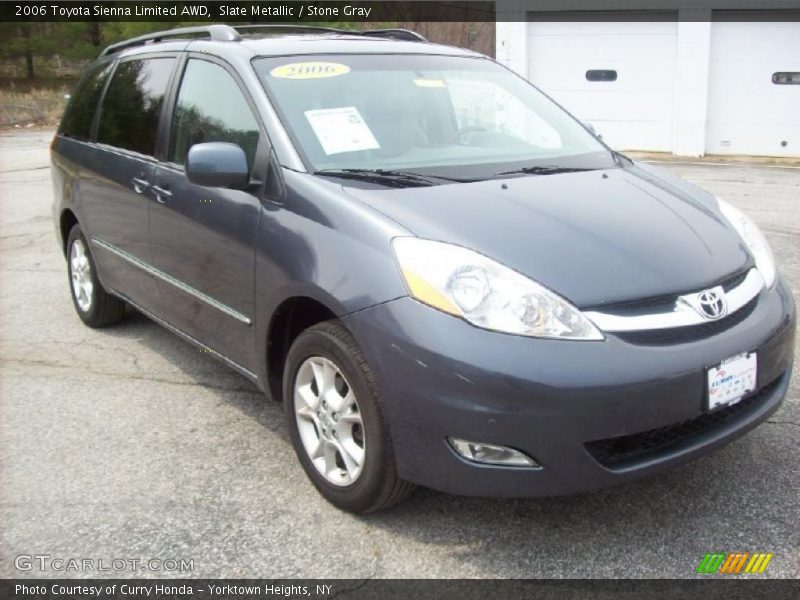 Slate Metallic / Stone Gray 2006 Toyota Sienna Limited AWD