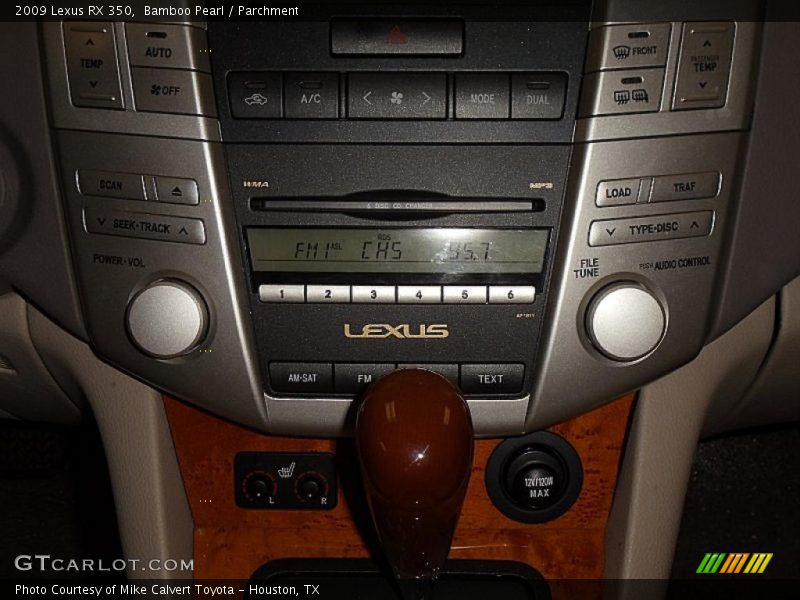 Bamboo Pearl / Parchment 2009 Lexus RX 350