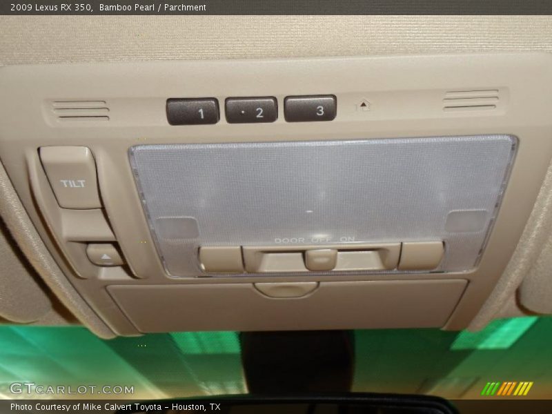 Bamboo Pearl / Parchment 2009 Lexus RX 350