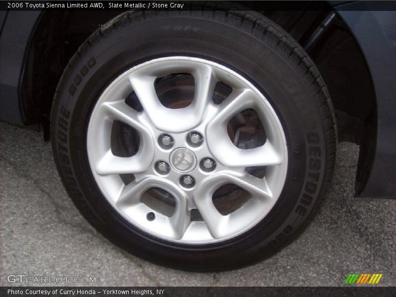 Slate Metallic / Stone Gray 2006 Toyota Sienna Limited AWD