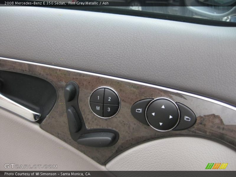 Flint Grey Metallic / Ash 2008 Mercedes-Benz E 350 Sedan