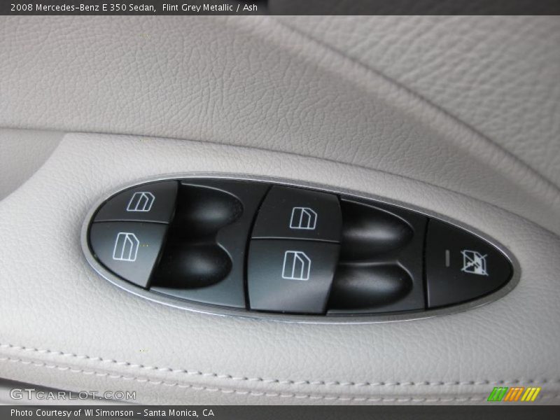 Flint Grey Metallic / Ash 2008 Mercedes-Benz E 350 Sedan