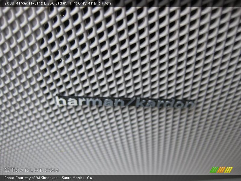 Flint Grey Metallic / Ash 2008 Mercedes-Benz E 350 Sedan