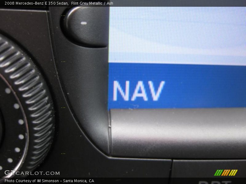 Flint Grey Metallic / Ash 2008 Mercedes-Benz E 350 Sedan