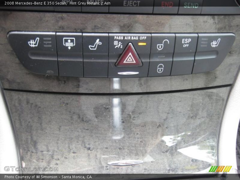 Flint Grey Metallic / Ash 2008 Mercedes-Benz E 350 Sedan