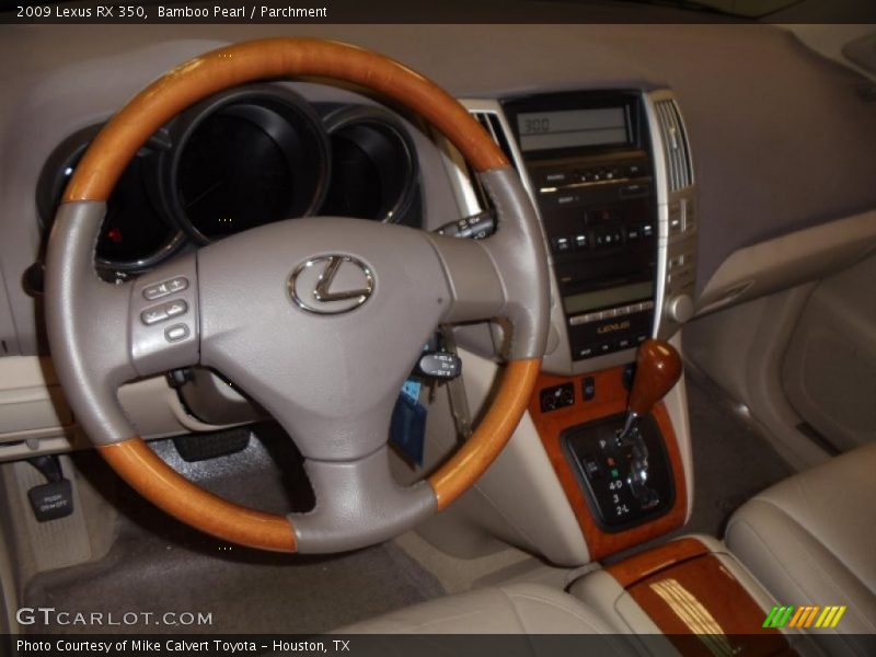 Bamboo Pearl / Parchment 2009 Lexus RX 350