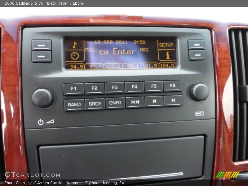 Black Raven / Ebony 2006 Cadillac STS V6