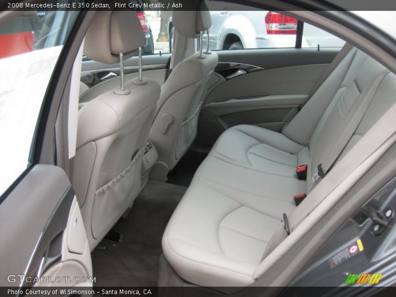 Flint Grey Metallic / Ash 2008 Mercedes-Benz E 350 Sedan