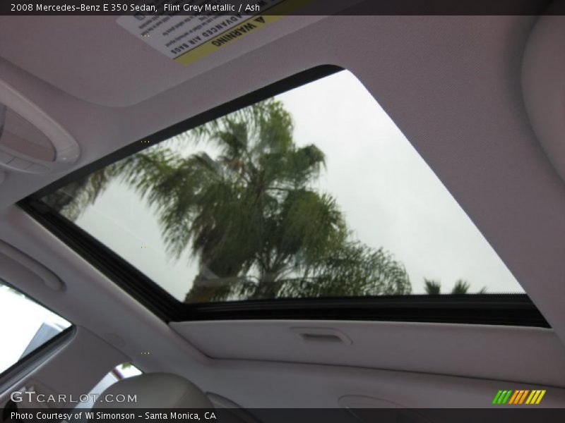 Flint Grey Metallic / Ash 2008 Mercedes-Benz E 350 Sedan