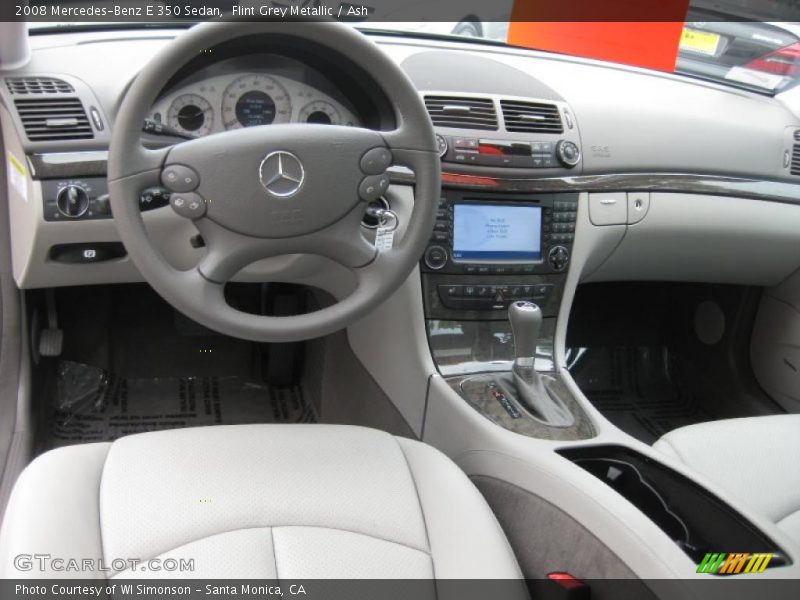 Flint Grey Metallic / Ash 2008 Mercedes-Benz E 350 Sedan