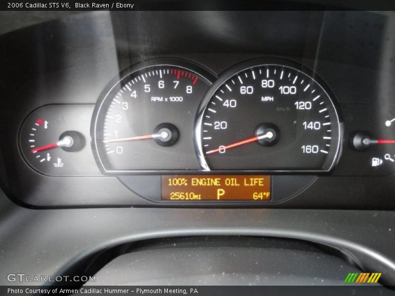 Black Raven / Ebony 2006 Cadillac STS V6