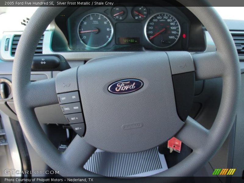 Silver Frost Metallic / Shale Grey 2005 Ford Five Hundred SE