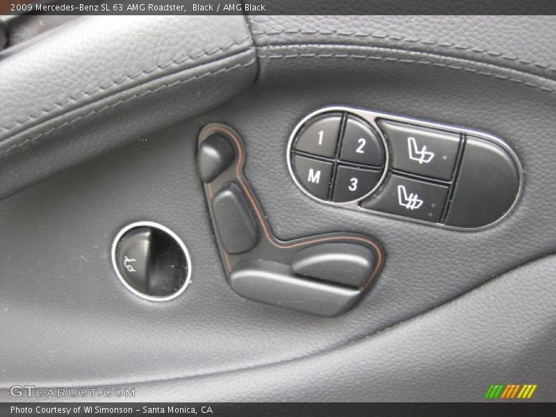 Black / AMG Black 2009 Mercedes-Benz SL 63 AMG Roadster