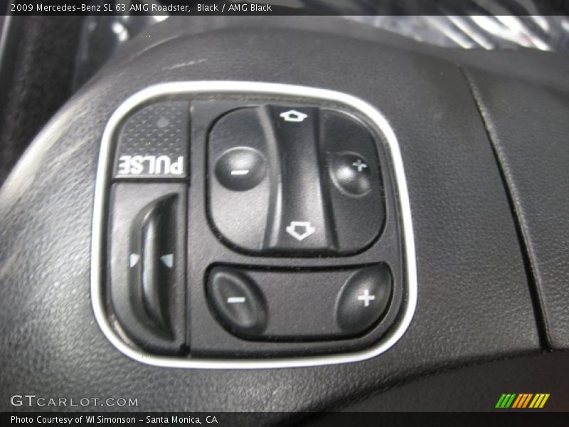 Black / AMG Black 2009 Mercedes-Benz SL 63 AMG Roadster