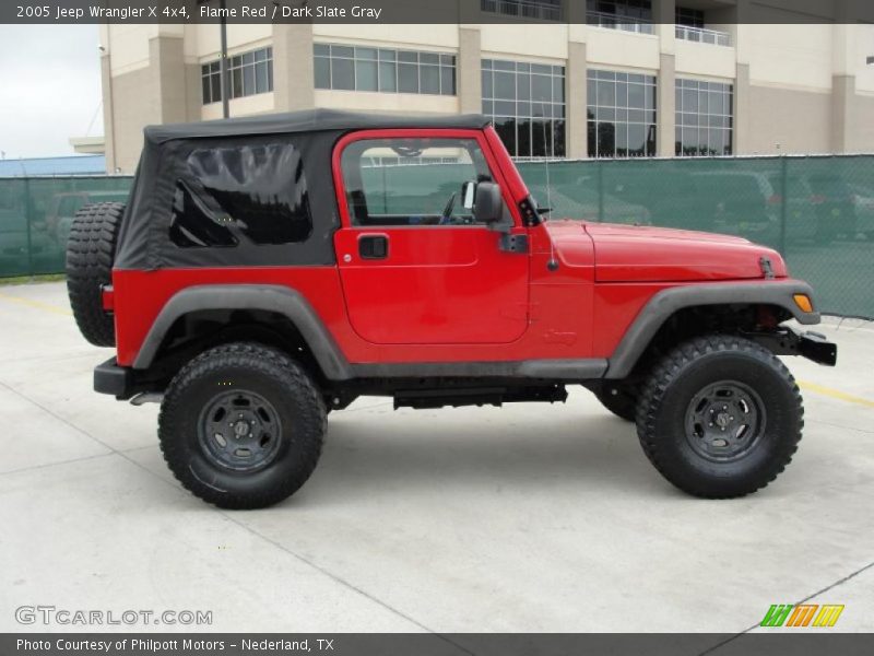  2005 Wrangler X 4x4 Flame Red