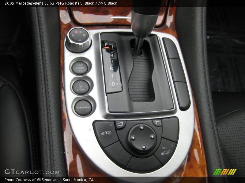  2009 SL 63 AMG Roadster 7 Speed Automatic Shifter