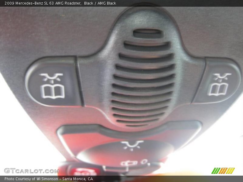 Black / AMG Black 2009 Mercedes-Benz SL 63 AMG Roadster