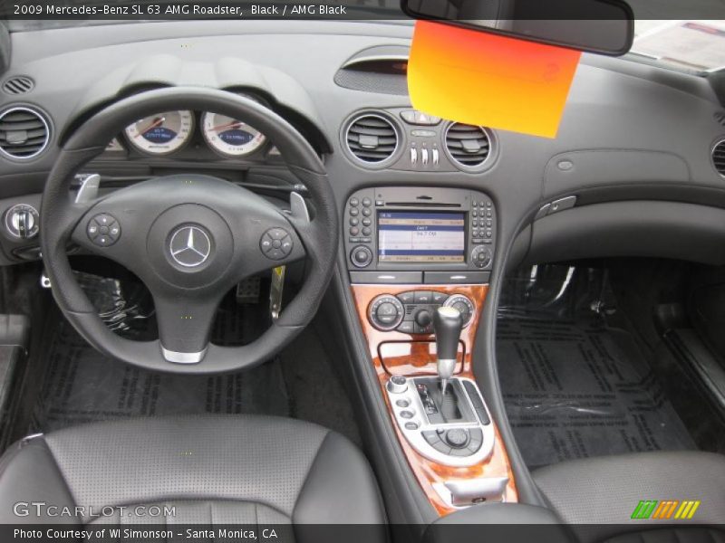 Black / AMG Black 2009 Mercedes-Benz SL 63 AMG Roadster