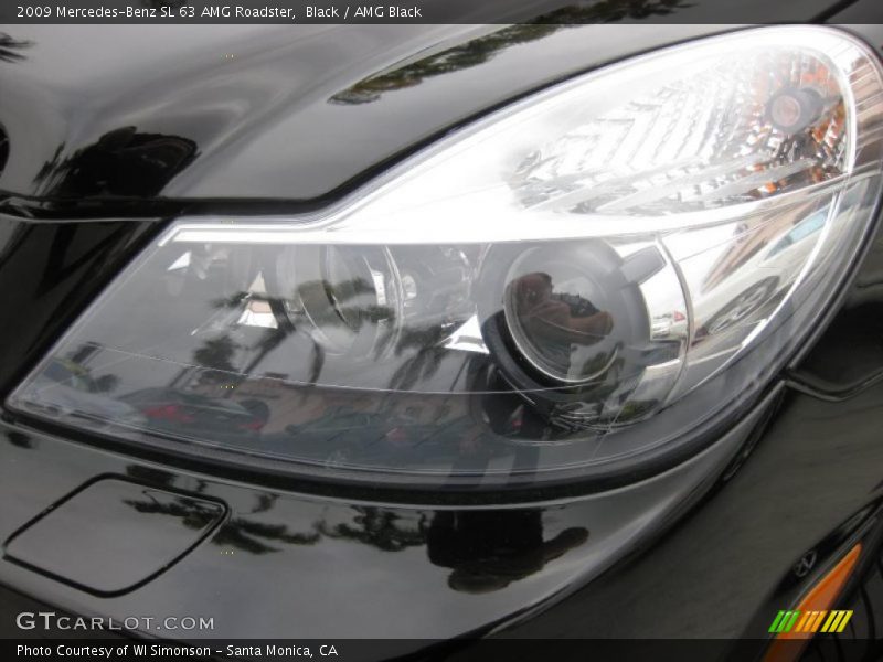Black / AMG Black 2009 Mercedes-Benz SL 63 AMG Roadster