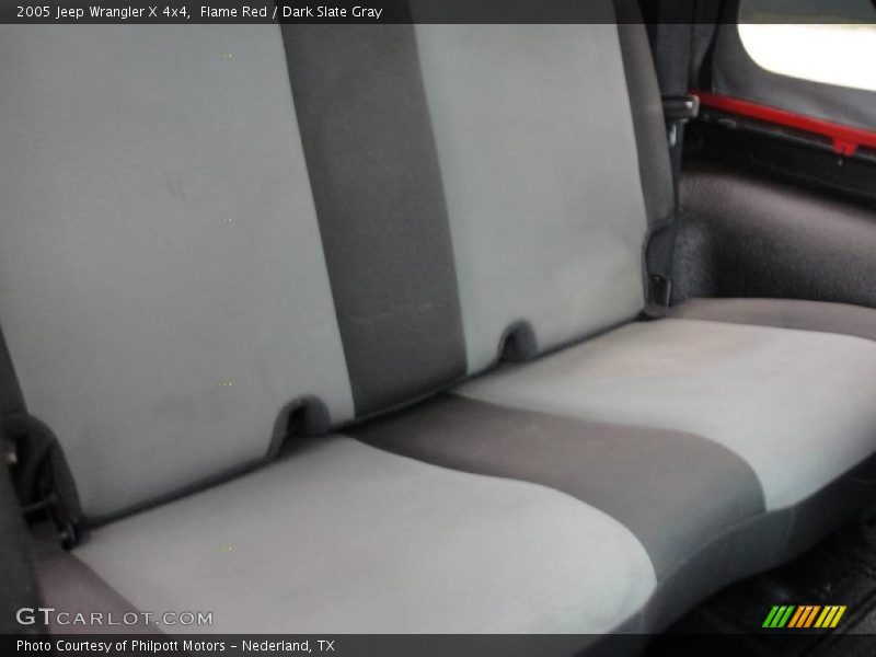 Flame Red / Dark Slate Gray 2005 Jeep Wrangler X 4x4