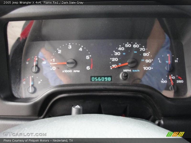  2005 Wrangler X 4x4 X 4x4 Gauges