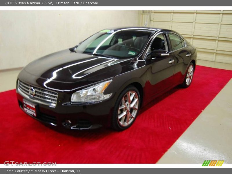 Crimson Black / Charcoal 2010 Nissan Maxima 3.5 SV