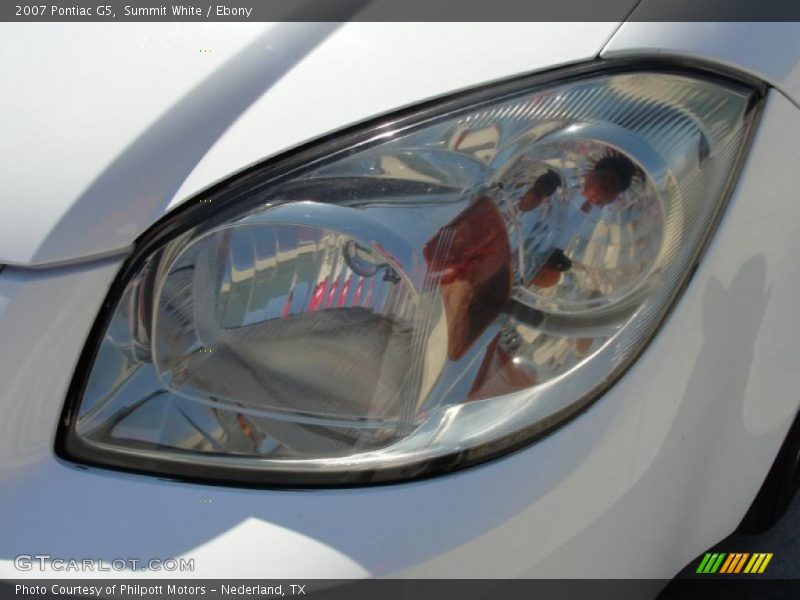 Summit White / Ebony 2007 Pontiac G5