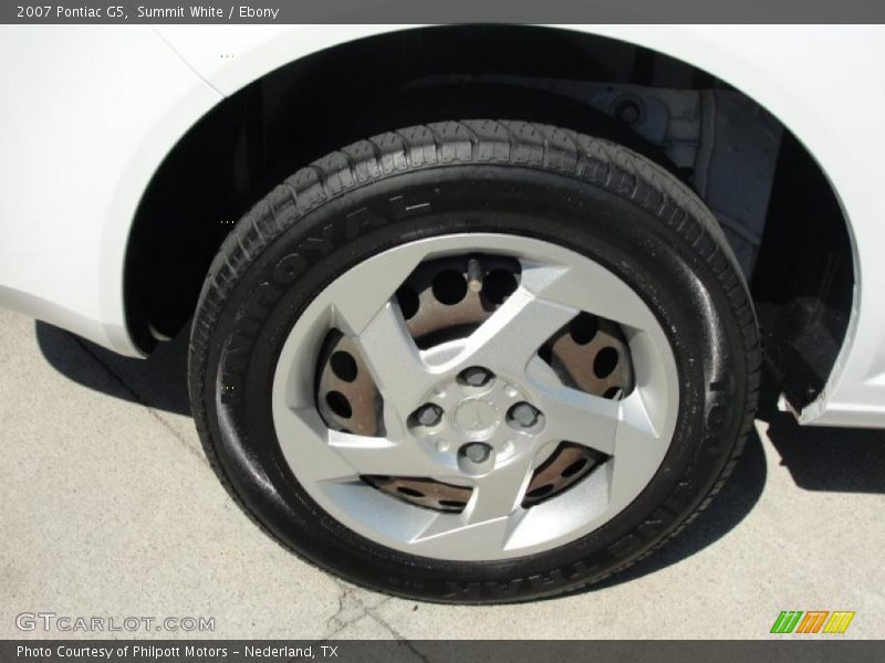 Summit White / Ebony 2007 Pontiac G5