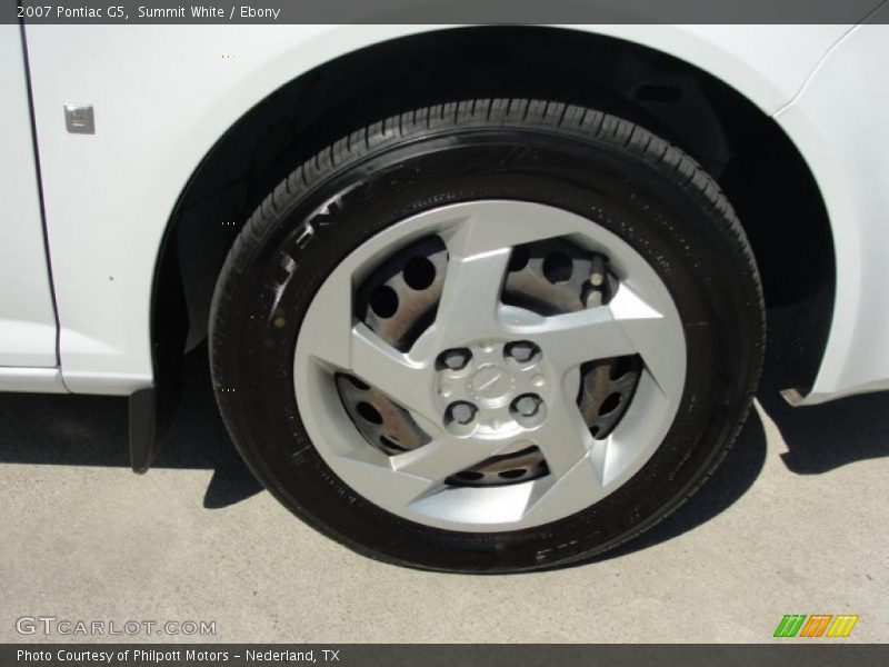 Summit White / Ebony 2007 Pontiac G5