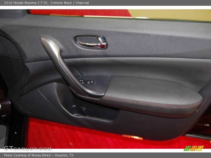 Crimson Black / Charcoal 2010 Nissan Maxima 3.5 SV