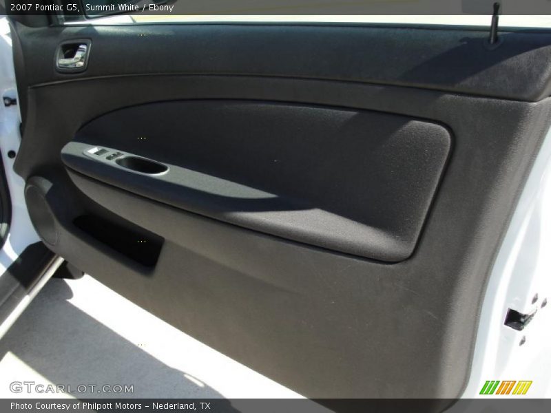 Summit White / Ebony 2007 Pontiac G5