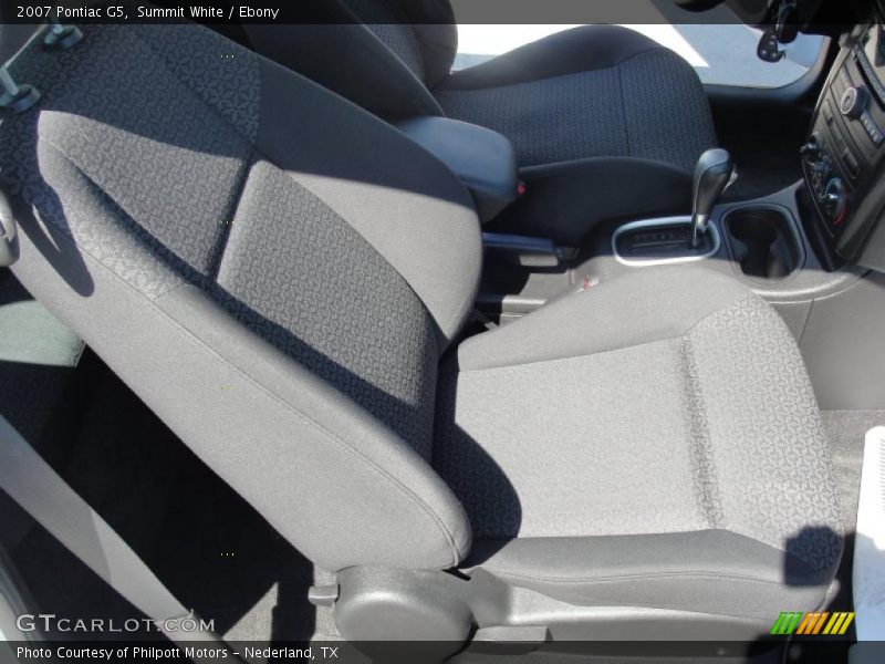 Summit White / Ebony 2007 Pontiac G5