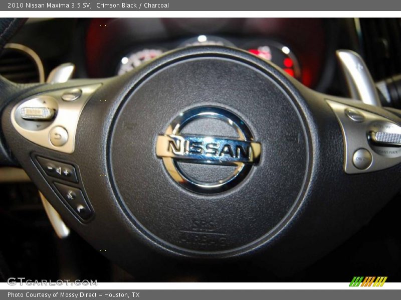 Crimson Black / Charcoal 2010 Nissan Maxima 3.5 SV