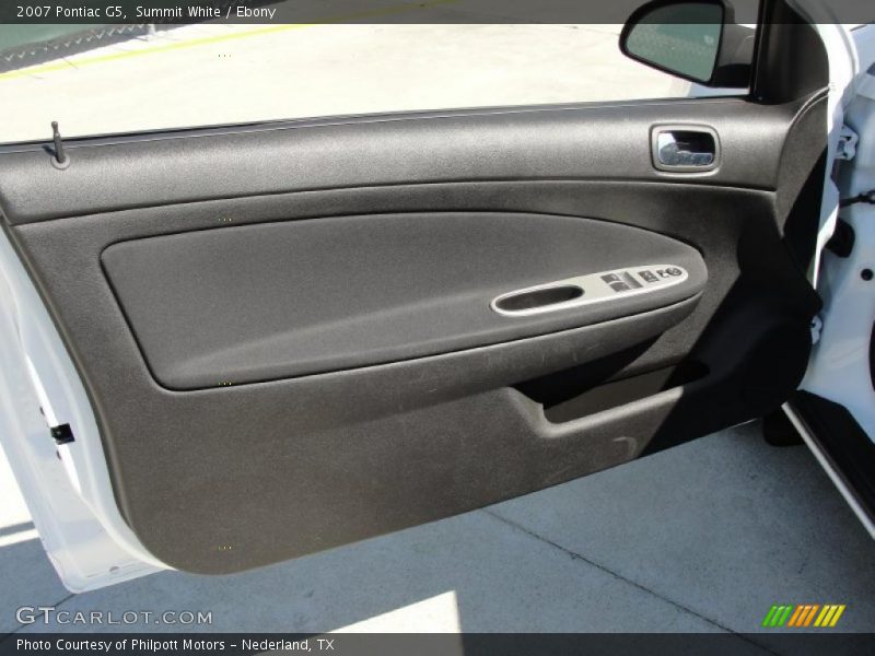 Summit White / Ebony 2007 Pontiac G5