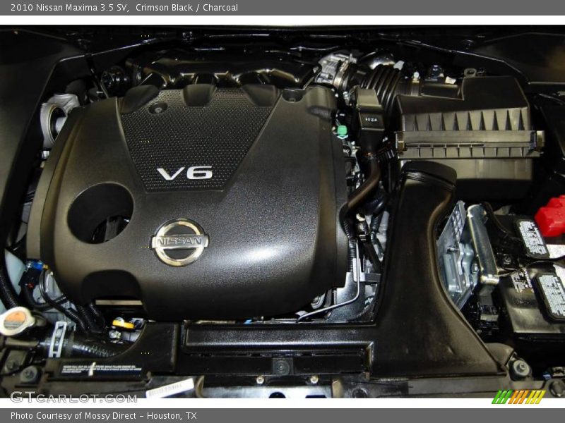 Crimson Black / Charcoal 2010 Nissan Maxima 3.5 SV