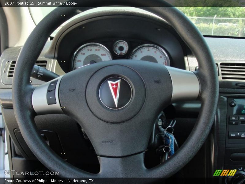 Summit White / Ebony 2007 Pontiac G5