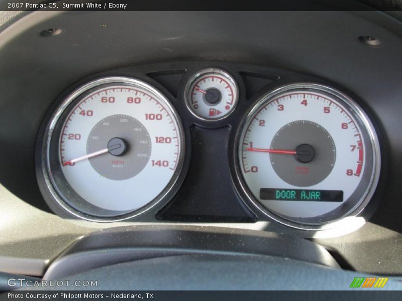 Summit White / Ebony 2007 Pontiac G5