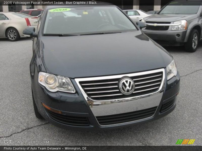 Blue Graphite / Black 2008 Volkswagen Passat Komfort Sedan