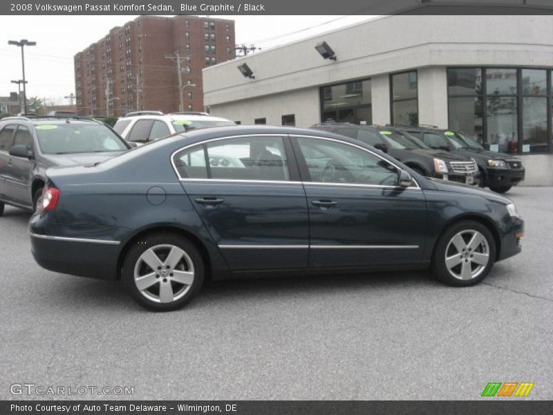 Blue Graphite / Black 2008 Volkswagen Passat Komfort Sedan