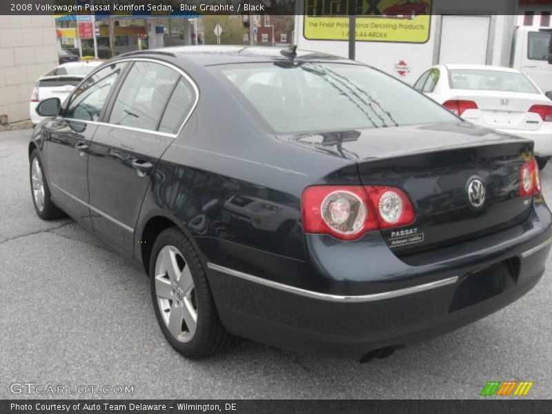 Blue Graphite / Black 2008 Volkswagen Passat Komfort Sedan