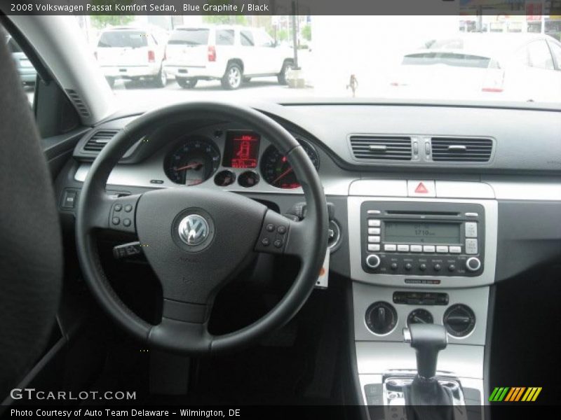 Blue Graphite / Black 2008 Volkswagen Passat Komfort Sedan