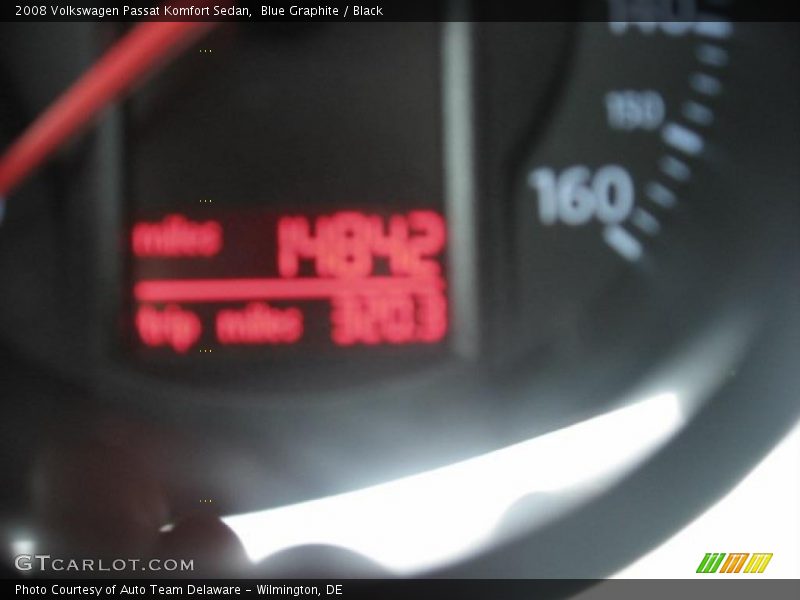 Blue Graphite / Black 2008 Volkswagen Passat Komfort Sedan