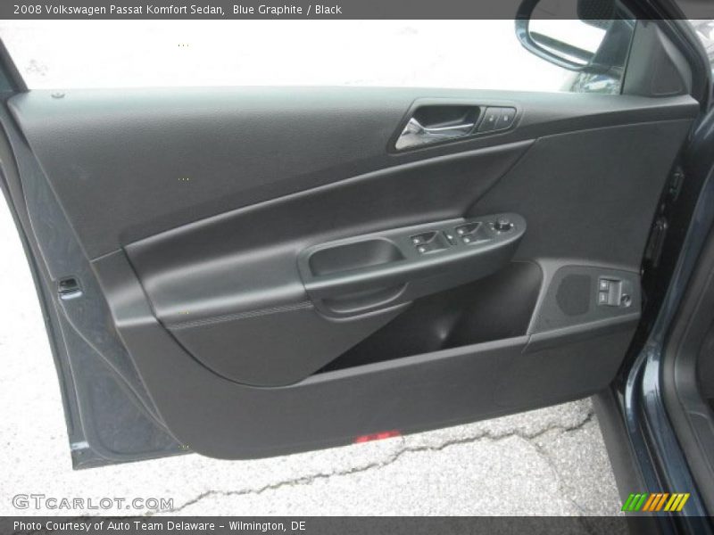 Blue Graphite / Black 2008 Volkswagen Passat Komfort Sedan