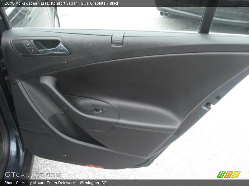 Blue Graphite / Black 2008 Volkswagen Passat Komfort Sedan