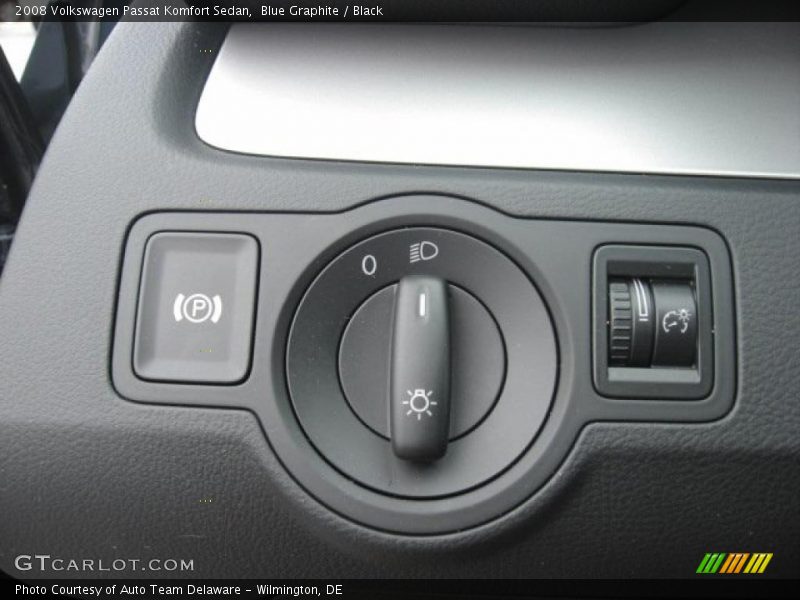 Blue Graphite / Black 2008 Volkswagen Passat Komfort Sedan