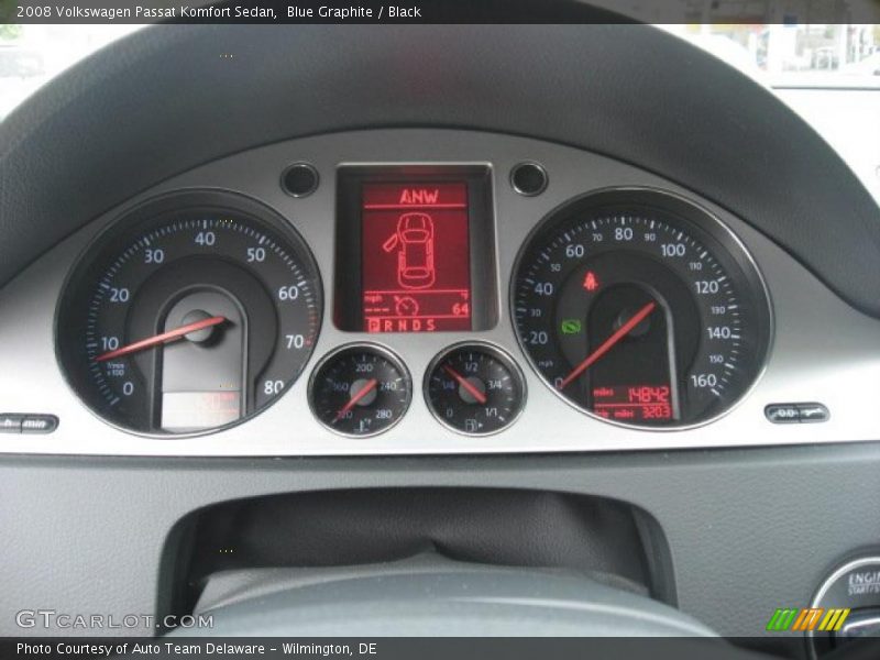 Blue Graphite / Black 2008 Volkswagen Passat Komfort Sedan