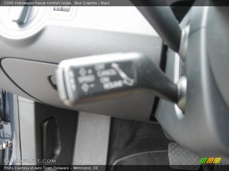 Blue Graphite / Black 2008 Volkswagen Passat Komfort Sedan
