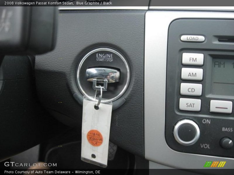 Blue Graphite / Black 2008 Volkswagen Passat Komfort Sedan