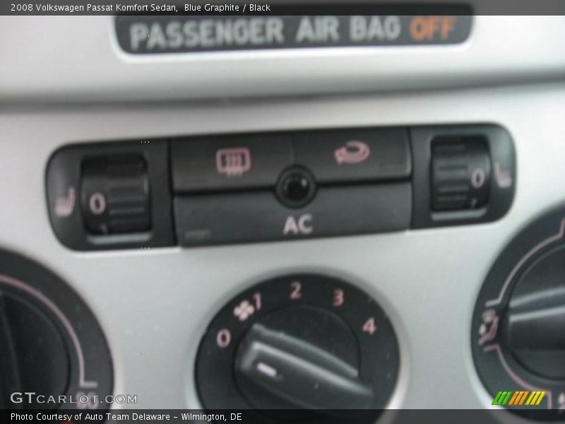 Blue Graphite / Black 2008 Volkswagen Passat Komfort Sedan